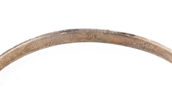 STERLING SILVER BANGLE & CUFF BRACELETS 