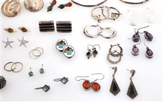 STERLING SILVER EARRINGS 