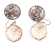 TAXCO MEXICO & SOUTHWEST STERLING SILVER EARRINGS