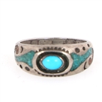 NATIVE AMERICAN SOUTHWEST STERLING SILVER RINGS