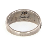 NATIVE AMERICAN SOUTHWEST STERLING SILVER RINGS