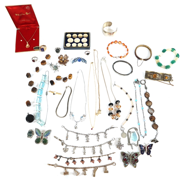 COSTUME JEWELRY - NECKLACES, BRACELETS, & MORE