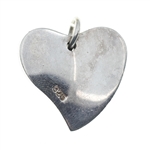 TIFFANY & CO STERLING SILVER DOUBLE HEART PENDANT CHARM