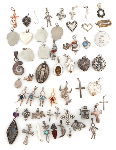 STERLING SILVER PENDANTS & CHARMS
