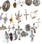 STERLING SILVER PENDANTS & CHARMS