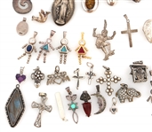 STERLING SILVER PENDANTS & CHARMS