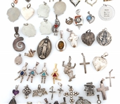 STERLING SILVER PENDANTS & CHARMS