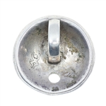 LISA JENKS STERLING SILVER & 18K GOLD PENDANT