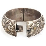 .800 SILVER CUFF BRACELETS & ITALIAN LIPSTICK CASE