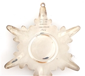 GORHAM STERLING SILVER CHRISTMAS SNOWFLAKE ORNAMENT