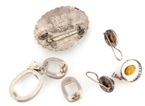 SILVER JEWELRY - EARRINGS, PENDANTS, CUFF LINKS