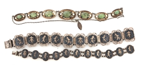 SILVER JEWELRY - EARRINGS, BROOCHES, BRACELETS, & MORE
