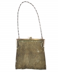 14K 1/20 GOLD FILLED MESH EVENING PURSE