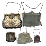 MESH, RHINESTONE, & EMBROIDERED PURSES