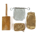 MESH PURSES BAGS & EVANS COMPACT 