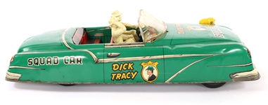 MARX DICK TRACY SQUAD CAR TOY & BOOKS