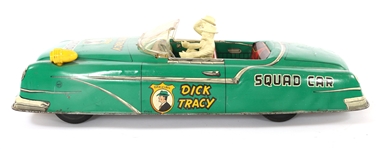 MARX DICK TRACY SQUAD CAR TOY & BOOKS