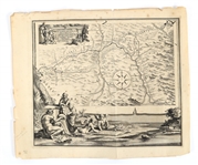 1697 RAPHAEL FABRETTI MAPS OF ROMAN AQUADUCTS 