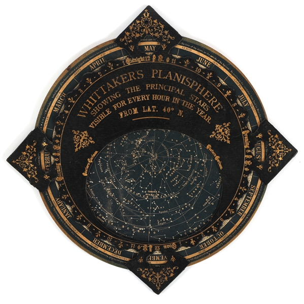 1800s WHITTAKER PLANISPHERE MADE IN GERMANY