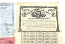 RAILROADIANA PHOTOGRAPHS, BONDS, & EPHEMERA