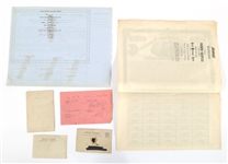RAILROADIANA PHOTOGRAPHS, BONDS, & EPHEMERA
