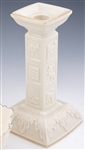 LENOX PORCELAIN CHINA - CANDY DISH, CANDLESTICKS & VASE
