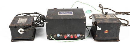 MODEL TRAIN POWER TRANSFORMERS - LOT OF 3