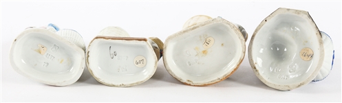 CONTA & BOEHME PORCELAIN MATCH STRIKER - LOT OF 4