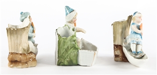 PORCELAIN MATCH STRIKERS - MARITIME THEMED