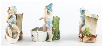 PORCELAIN MATCH STRIKERS - MARITIME THEMED