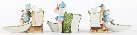 PORCELAIN MATCH STRIKERS - MARITIME THEMED