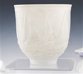 LLADRO PORCELAIN FIGURINES - SHOE, URN & COVERED BOX