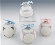 LLADRO PORCELAIN ORNAMENTS - LOT OF 4
