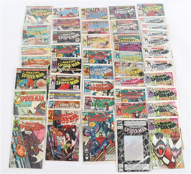 MARVEL THE AMAZING SPIDER-MAN COMICS - LOT OF 40+