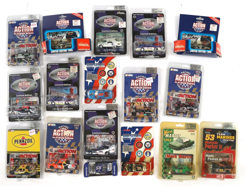 ACTION RACING 1:64 SCALE DIE-CAST TOY CARS