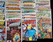 MARVEL DAREDEVIL COMIC BOOKS - LOT OF 40+ 