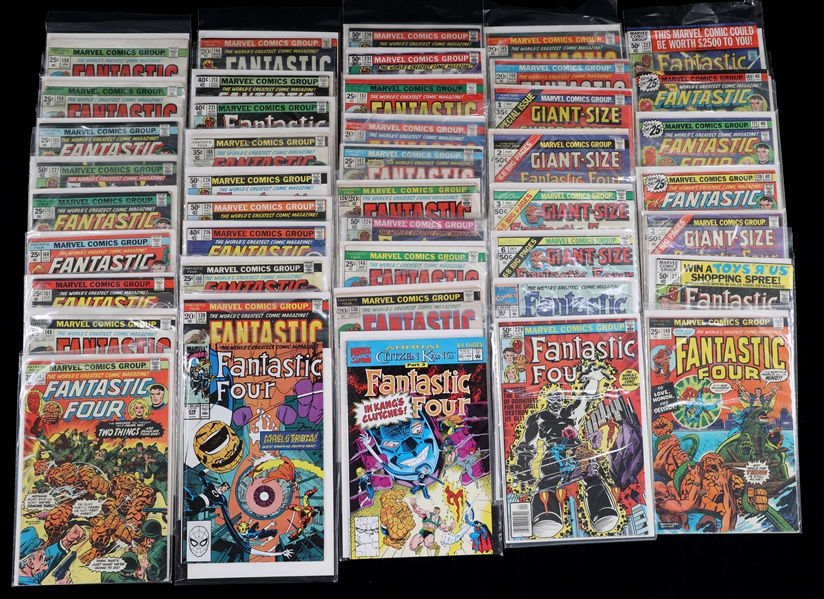 MARVEL FANTASTIC FOUR COMIC BOOKS - LOT OF 40+
