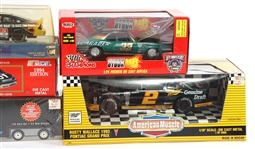 RACING CHAMPIONS, ERTL TOY CARS & MAXX TRADING CARDS