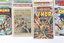 MARVEL THE THING & THE MIGHTY THOR COMIC BOOKS