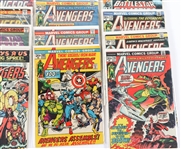 MARVEL BATTLESTAR GALACTICA & THE AVENGERS COMIC BOOKS