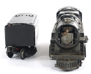 LIONEL O GAUGE LOCOMOTIVE AND TENDER SET