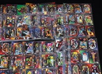 MARVEL COMIC TRADING CARDS - LOT OF 450+