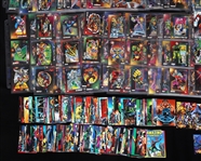 MARVEL COMIC TRADING CARDS - LOT OF 450+