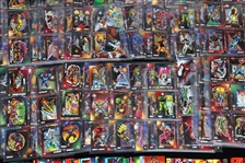 MARVEL COMIC TRADING CARDS - LOT OF 450+