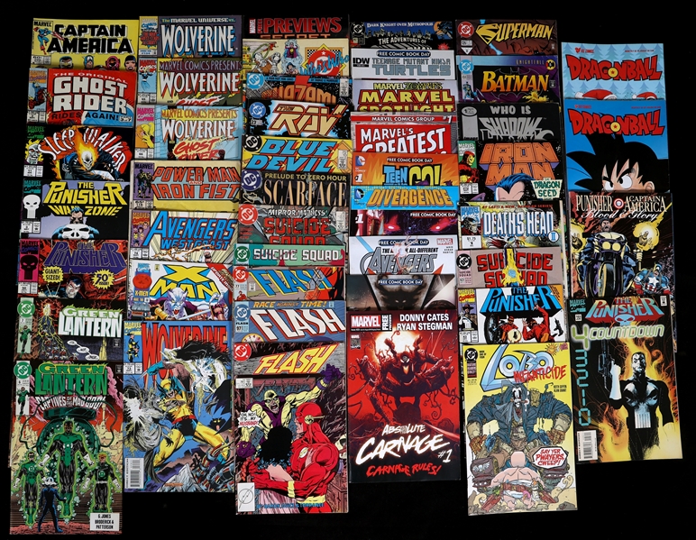 DC & MARVEL COMIC BOOKS - LOT OF 46