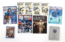 PRO & COLLEGE FOOTBALL MEMORABILIA & EMPHEMERA