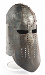 VICTORIAN ERA PRODUCTION OF GREAT HELM HEAUME HELMET