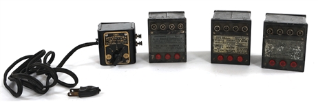 MODEL TRAIN WHISTLE CONTROLLERS & TRANSFORMER