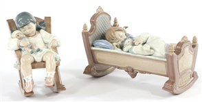 LLADRO PORCELAIN FIGURINES NO. 5717 & 5448