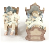 LLADRO PORCELAIN FIGURINES NO. 5717 & 5448